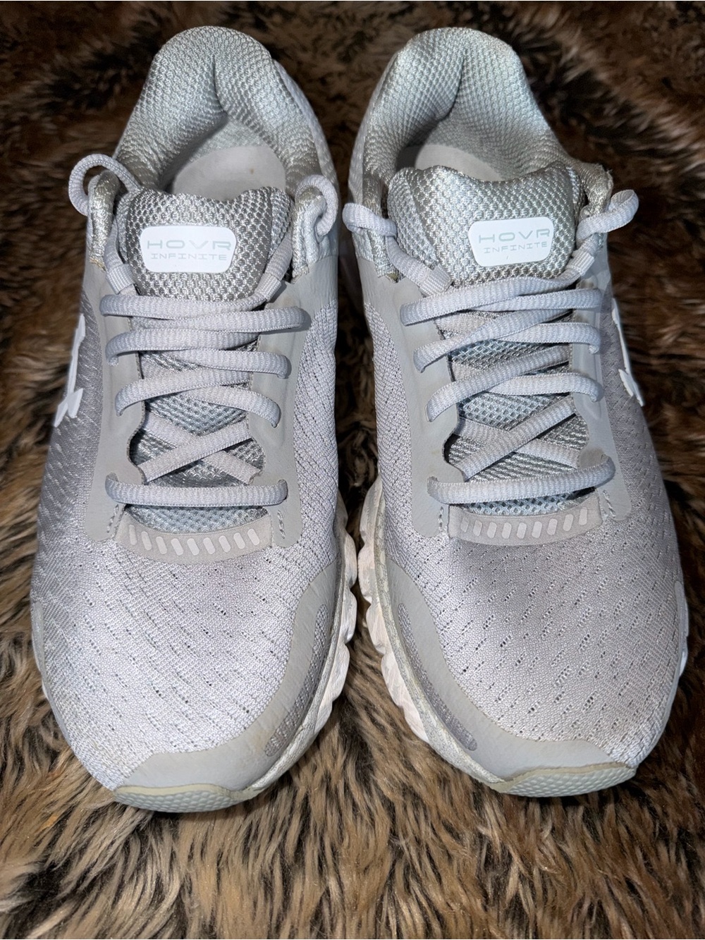 Under Armour Women's HOVR Running Shoes - Light Gray